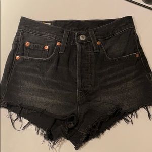 High waisted Levi’s 501 shorts